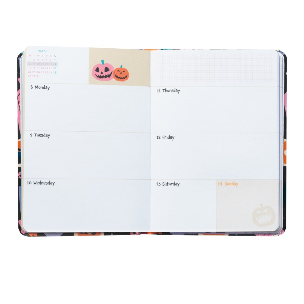 Grupo Erik Disney The Nightmare Before Christmas - 2026/2027 Week To View Pocket 17 Months Academic School Diary - Multicolours